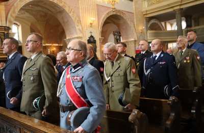 84. rocznica zbrodni katyńskiej w kościele Garnizonowym w Kaliszu