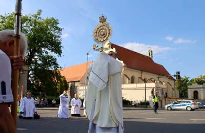 Uroczystość Najświętszego Serca Pana Jezusa w kościele ojców jezuitów w Kaliszu