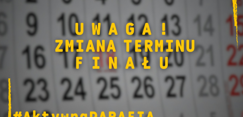 Zmiana terminu finału Konkursu „Aktywna Parafia” 2025
