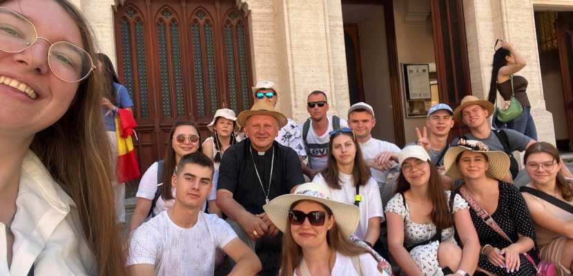 RZYM: Młodzież diecezji kaliskiej uczestniczy w Jubileuszu Młodych