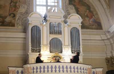 Poświęcenie i wybudzenie organów w Żerkowie