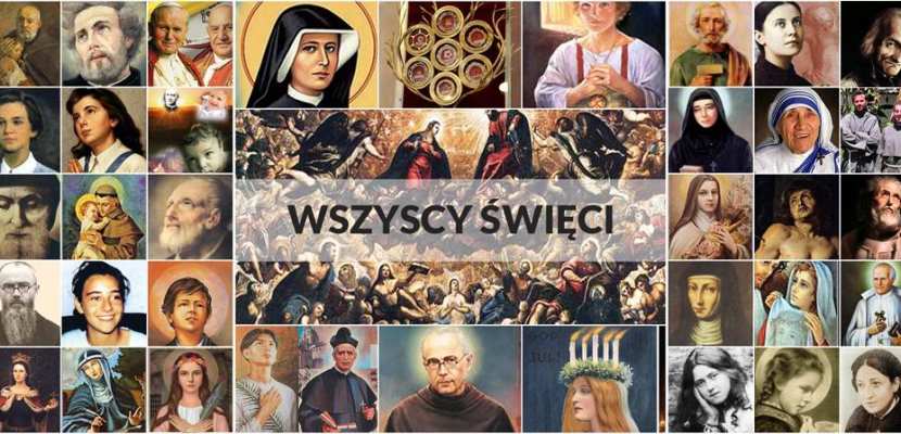 1 listopada: Święto wszystkich, którzy doznają chwały nieba - znanych i nieznanych