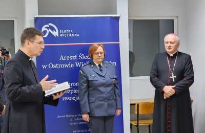 Spotkanie świąteczne w Areszcie Śledczym w Ostrowie Wielkopolskim i Zakładzie Karnym w Szczypiornie