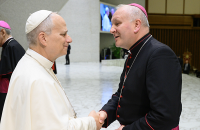 Bp Łukasz Buzun spotkał się z papieżem Leonem XIV