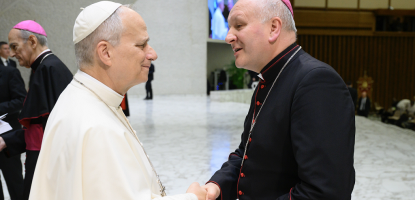 Bp Łukasz Buzun spotkał się z papieżem Leonem XIV