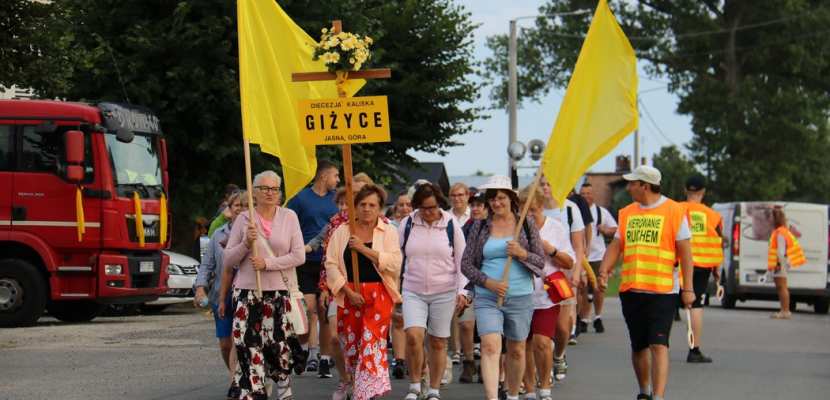 Grupa żółta z Giżyc 28. raz na pątniczym szlaku