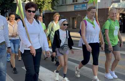 Grupa zielona z Ostrowa Wielkopolskiego wyruszyła na pielgrzymi szlak!