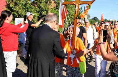 Biskup Damian Bryl na Lisie pożegnał pątników 389. Kaliskiej i 35. Diecezjalnej Pielgrzymki na Jasną Górę