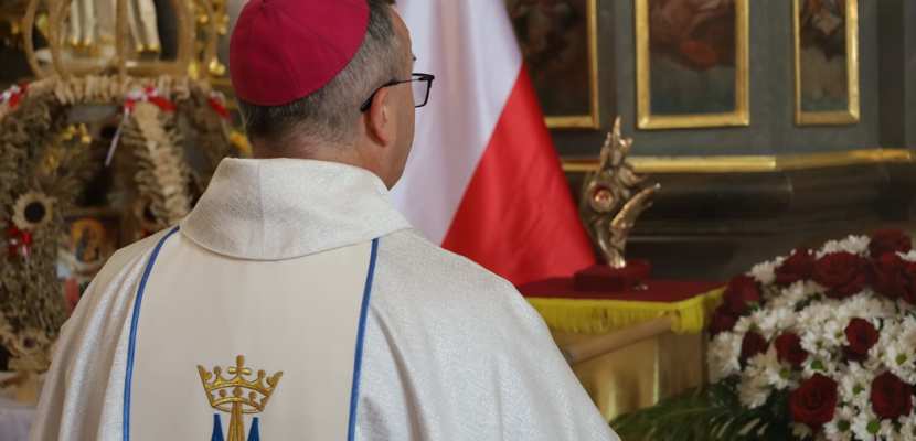 Wprowadzenie relikwii św. Andrzeja Boboli do Sanktuarium Matki Bożej Kotłowskiej